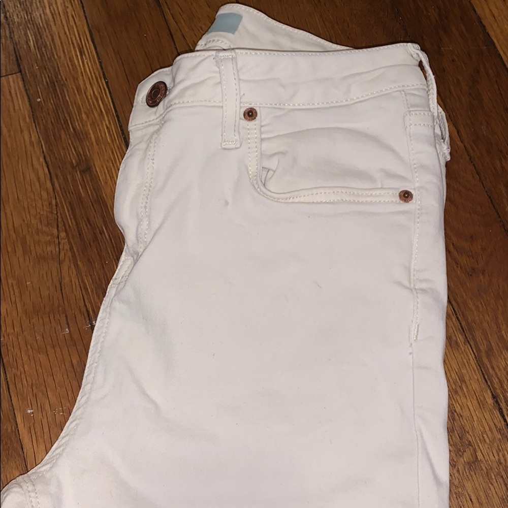 Topshop Jamie white jeans